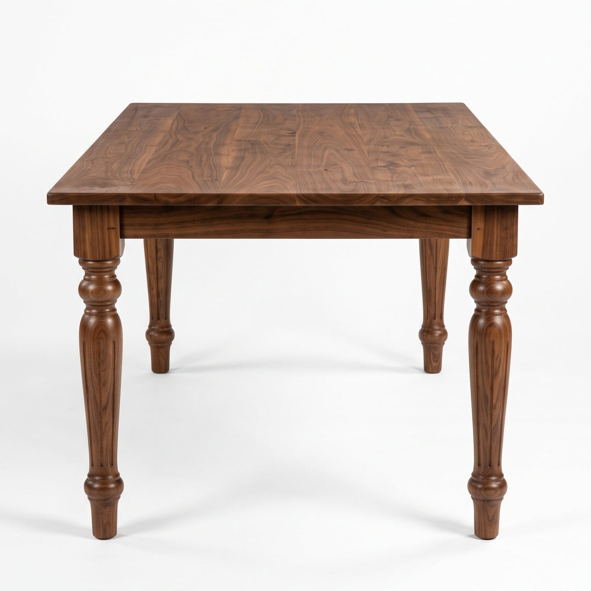 Mesa rectangular de nogal